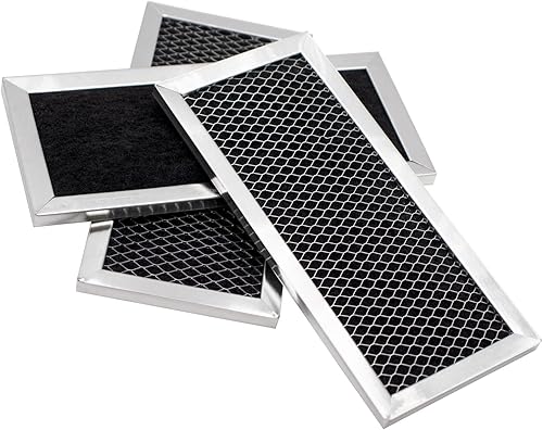 Miniatura 3 de Supplying Demand DE63-30016G DE63-00367H Paquete de 3 filtros de carbono para microondas de repuesto 4 x 8-34 x 38 pulgadas