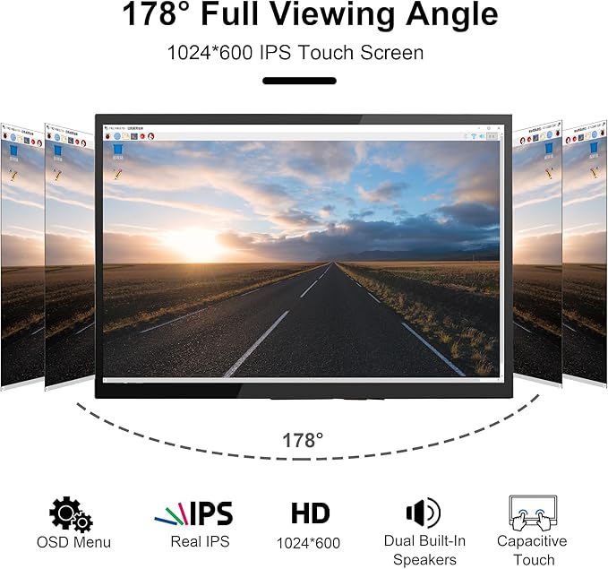 Monitor Táctil 10.1" HD IPS miniatura 3