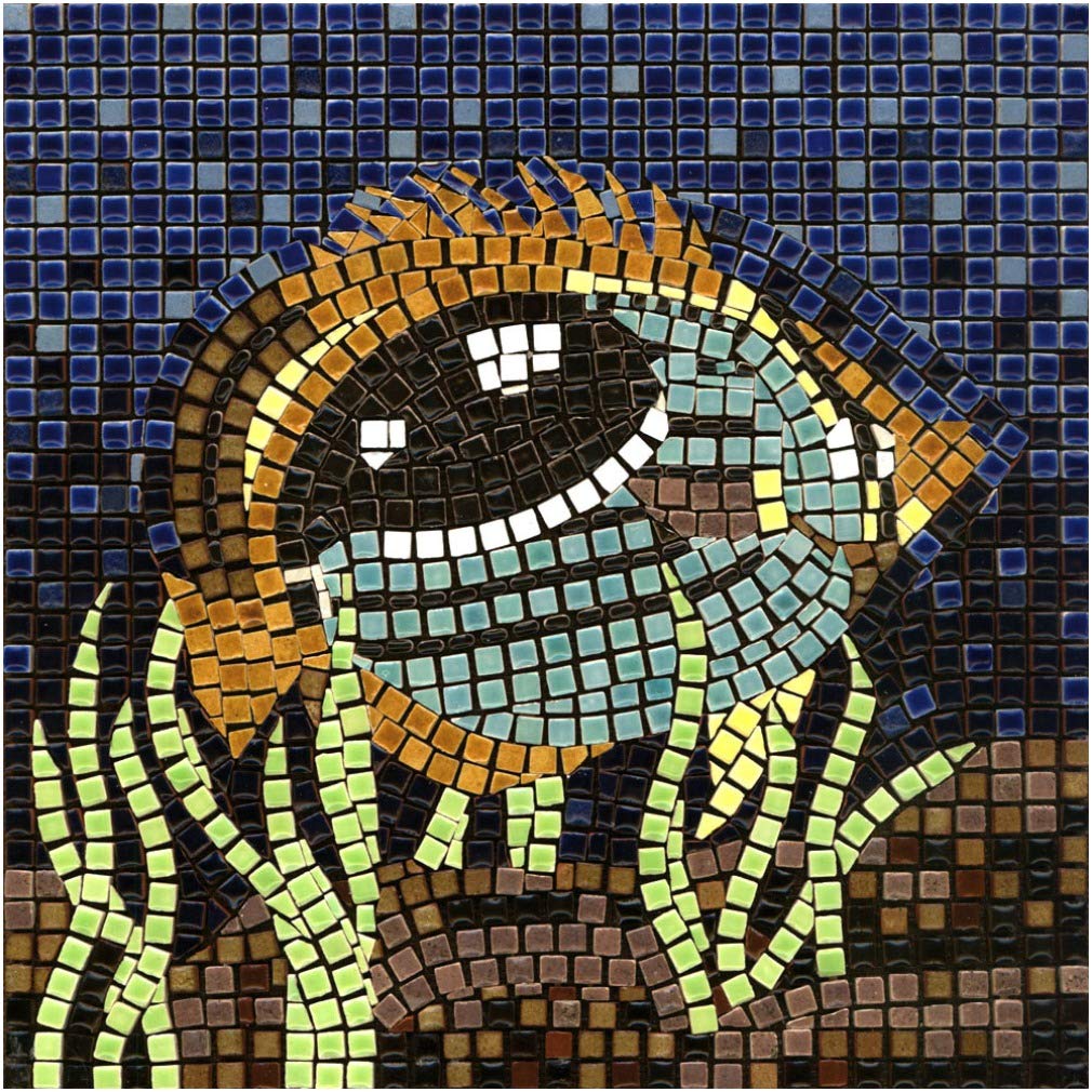 kit mosaico DIY manualidades, 20x20cm Dragon — view 7