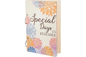 SUPERDANT Loose Leaf Binder Wedding Card Book Keepsake