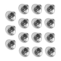 Vista 36 de MroMax Tornillos de máquina M2.0.197 x 0.157 in Tornillos Phillips Cross Truss Head Tornillo 304 Pernos de sujeción de acero inoxidable 15pcs