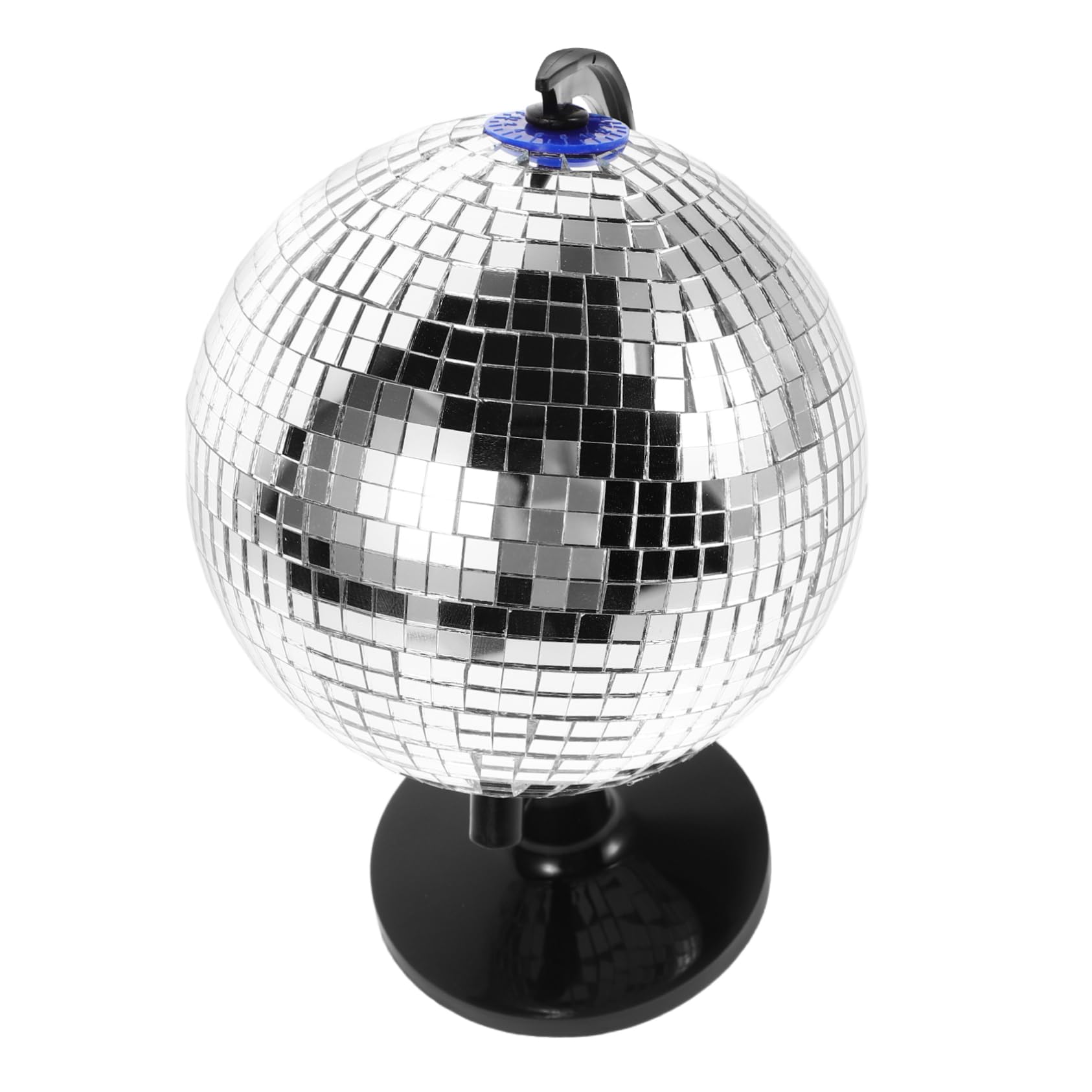 Milisten Disco Globe Rotating Decorative Desk Accessory for Men Stylish Office Decor Reflective Design for Gadgets