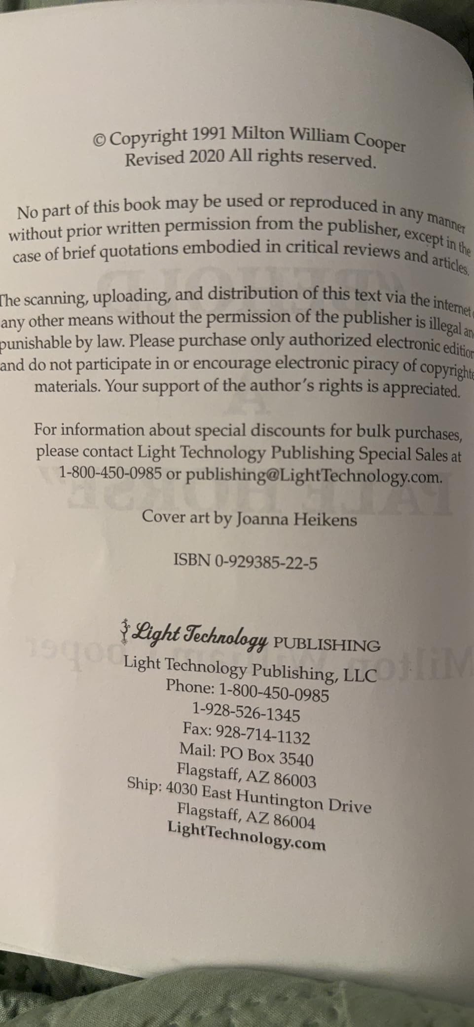 Great book, but missing info