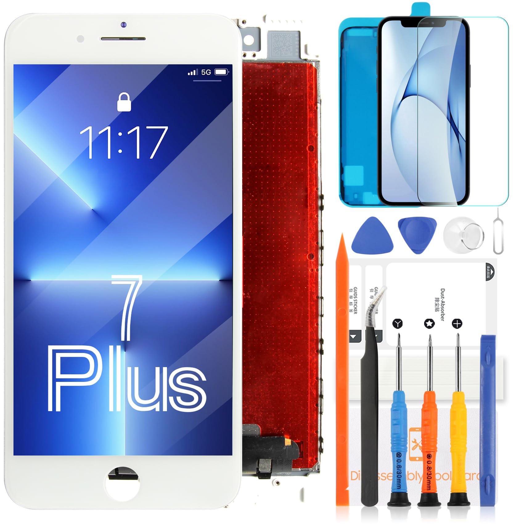 Amazon.com: for iPhone 7 Plus Screen Replacement A1661 A1784 A1785