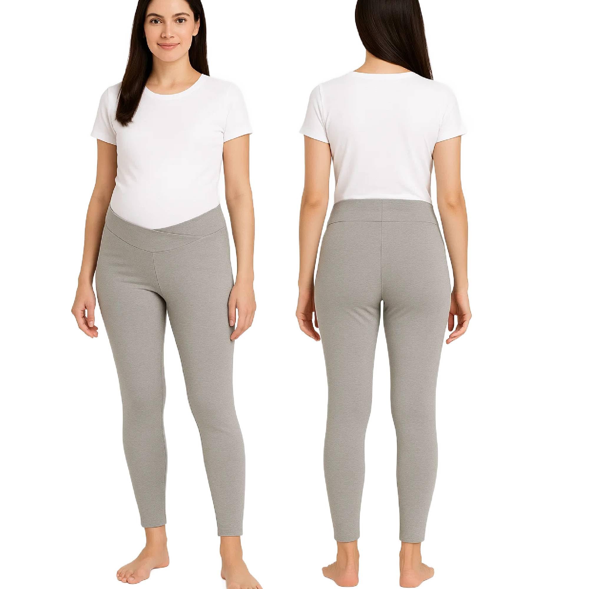 eleg & stilance Women's Over The Belly Maternity Leggings for Pregnant Stretchable Jeggings Pants for Pregnancy (32 Till 40)-picture-46