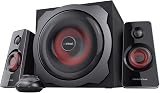 Haut-parleurs PC Trust GTX38 Ultimate Bass Noir - 1