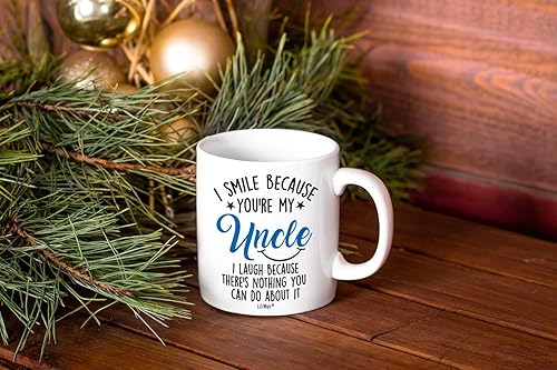 Miniatura 7 de Regalos de Navidad para tío y tía de sobrina. Los mejores regalos para tías y tíos de sobrino. Tazas de café divertidas y divertidas para tías