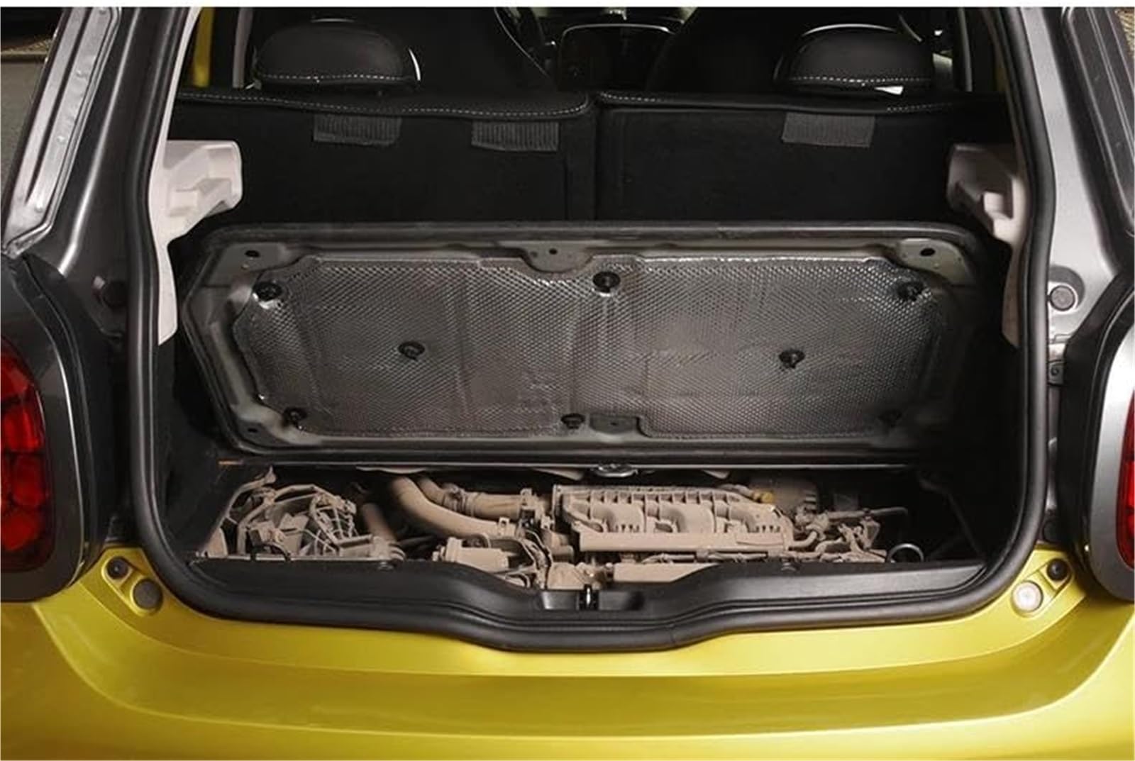 dla Smart, Forfour 453 4 Drzwi Samochód Przednia Maska Silnika Izolacja Termiczna I Akustyczna Wacik Bawełniany Podkładka osłony termicznej komory silnika