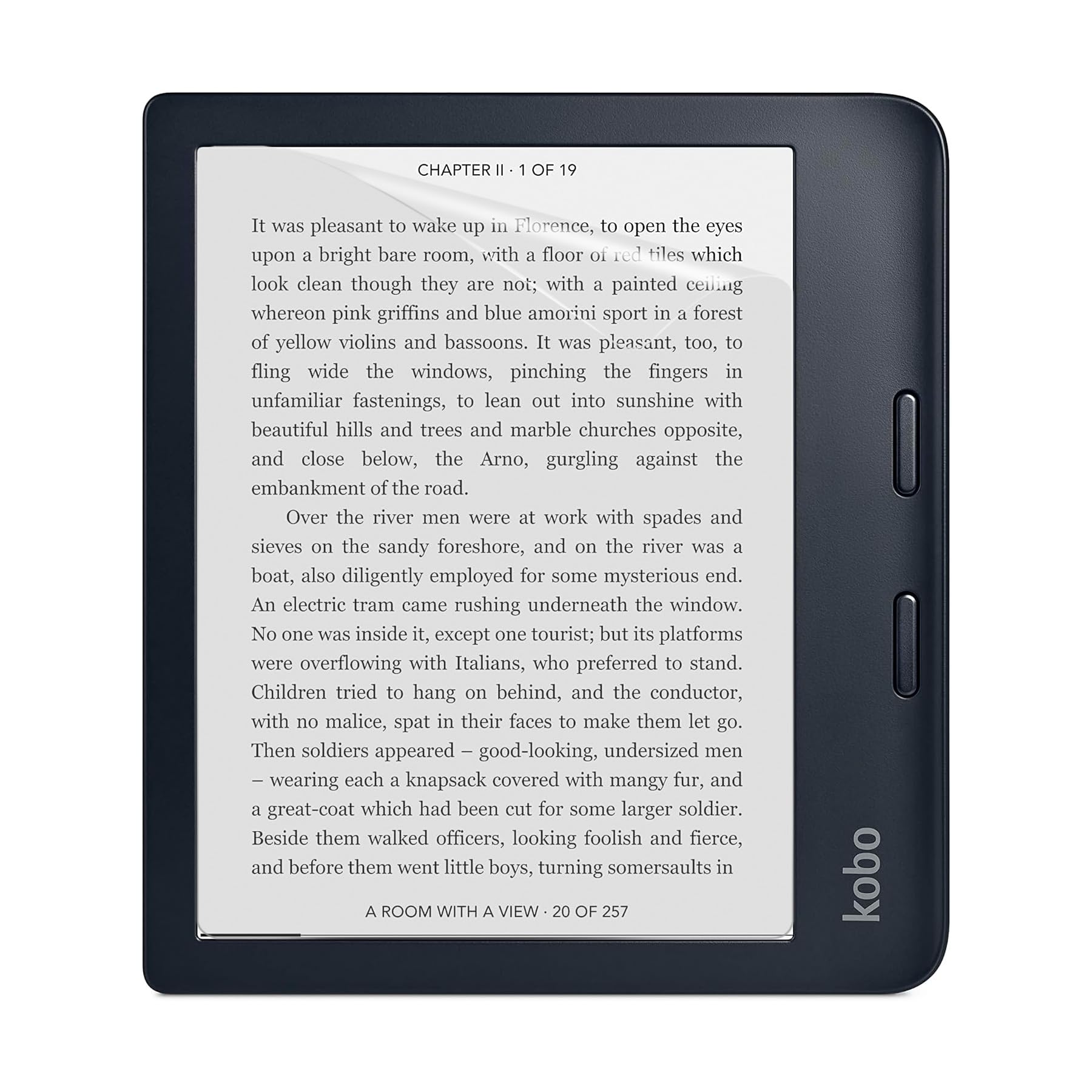 Youngme Anti-Glare (Matte) Screen Protector for Kobo, Full Coverage Premium PET Protective Film Eye-Caring Matte Screen Protector (5, 7