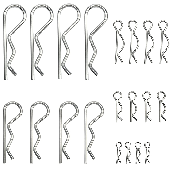 不锈钢发夹垫片套装，适用于拖拉机、卡车、耕作机