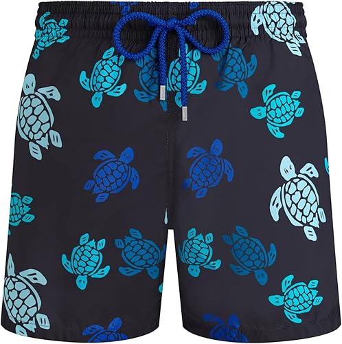 Vilebrequin, Bañador Ultraligero Y Plegable con Estampado De Tortugas Multicolores para Hombre