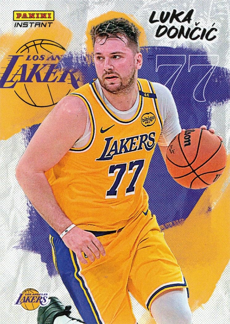 Amazon.com: 2024-25 NBA Instant #LD-LAL Luka Doncic Basketball