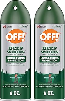 Deep Woods Insect Repellent Spray (6oz) Pack of 2
