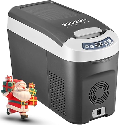 BODEGA BODEGACOOLER - Refrigerador de coche de 12 voltios, refrigerador pequeño de 16 cuartos de galón (15 litros), congelador portátil (-4   68 ),