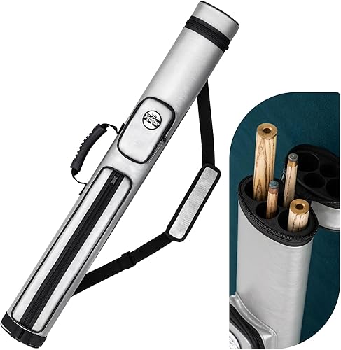 Estuche para Taco de Billar, Estuche para Taco de Billar 2x2 (No para 34)  Bolsa Rígida de Billar para 2 Tacos, Accesorios de Billar