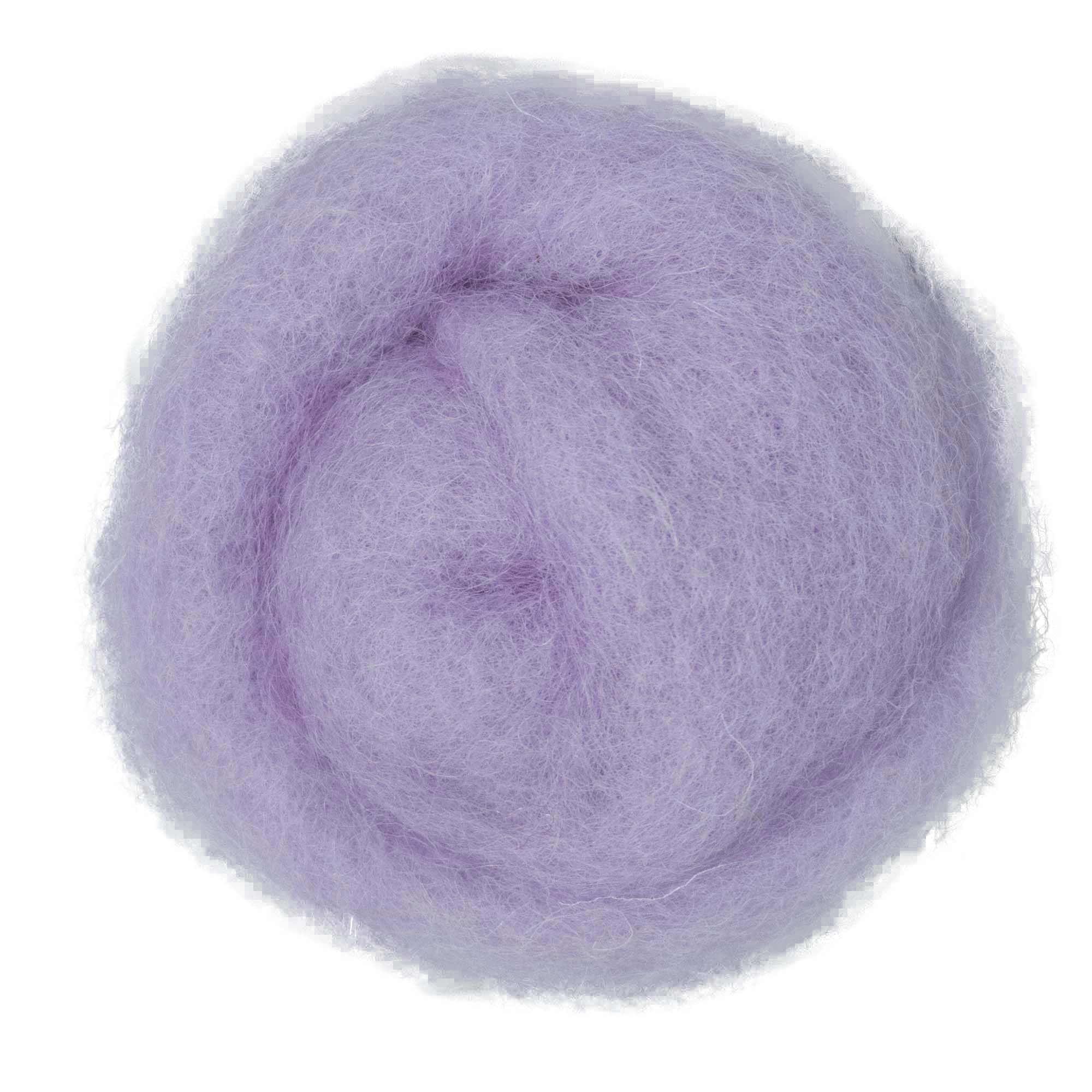 Needle Felting Wool 100g - Carded Batt for Needle & Wet Felting, Core & Finish - Maori DHG - Twilight - Image 3