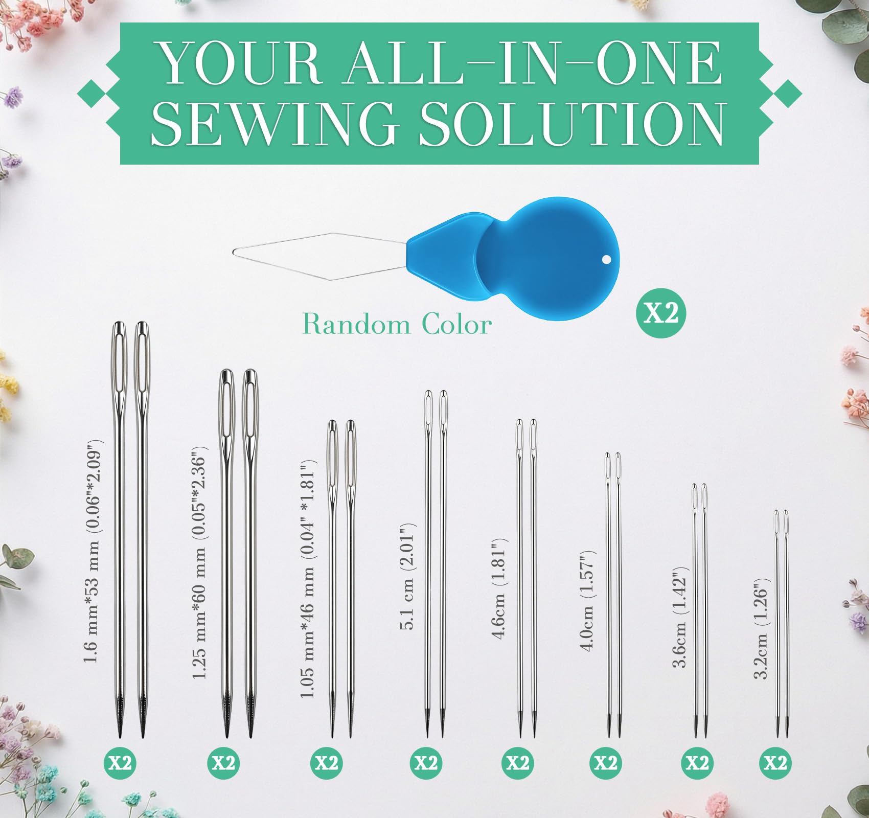 Hilo para coser, hilo de coser negro, 1000 yardas por carrete, hilo negro de poliéster, hilo multiusos, surtido de hilos para máquina de coser para coser a mano con enhebradores de aguja y