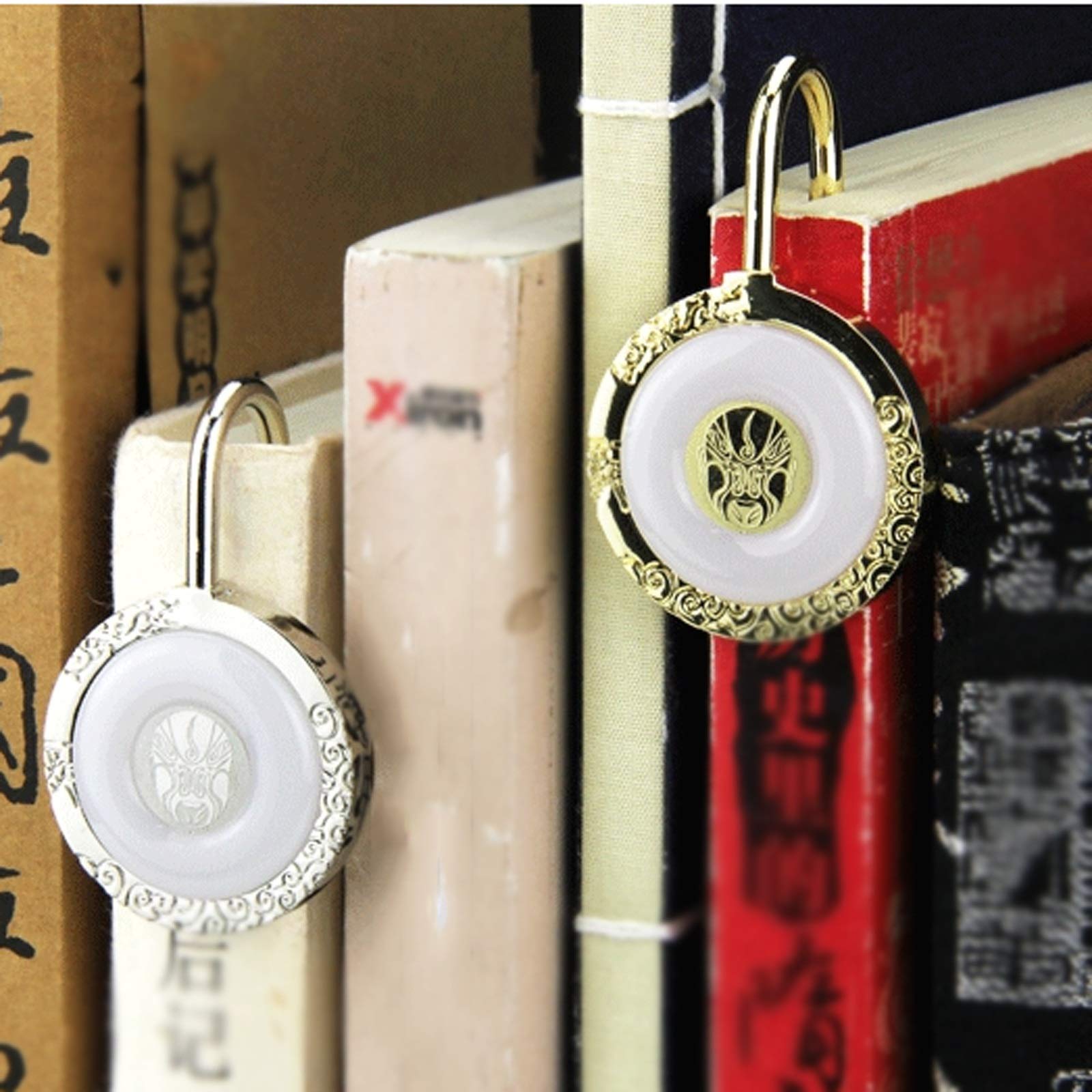 Segnalibri 2 pezzi in metallo segnalibri cinese stile vintage bookmark classico lettura segnalibri adatti for gli uomini donne bambini adolescenti ragazzi ragazze e lettori segnalibro bambini