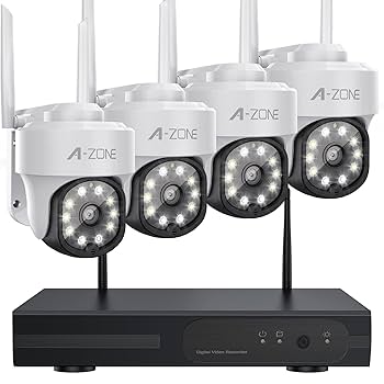 Amazon.co.jp: 【500万画素・360°広角撮影・双方向通話】A-ZONE