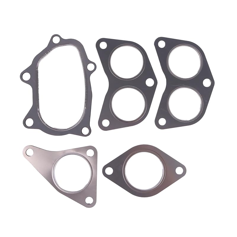 Kit de juntas do coletor de escape DVPARTS para Subaru Impreza WRX, WRX STI, Forester XT, Legacy GT e Outback XT