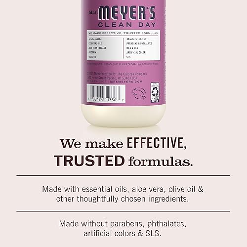 Miniatura 5 de MRS. MEYER'S CLEAN DAY Jabón de manos, Plumberry, hecho con aceites esenciales, 12.5 oz