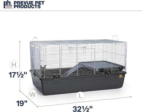 Miniatura 6 de Prevue Pet Products 528 Casa universal para animales pequeños, gris oscuro