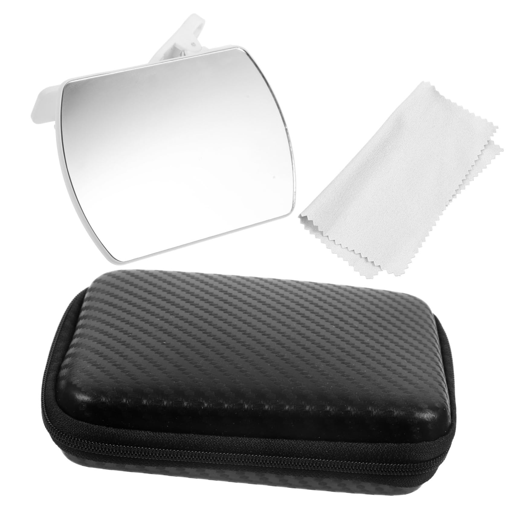 NAMOARLY 1 Set Reflection Clip for Phone Filming Equipment Whiting Cell Phone Mirror Reflection Clamp Phone Camera Clip Mirror Reflection Clip Phone Supply Universal Dust- Cloth Fixture