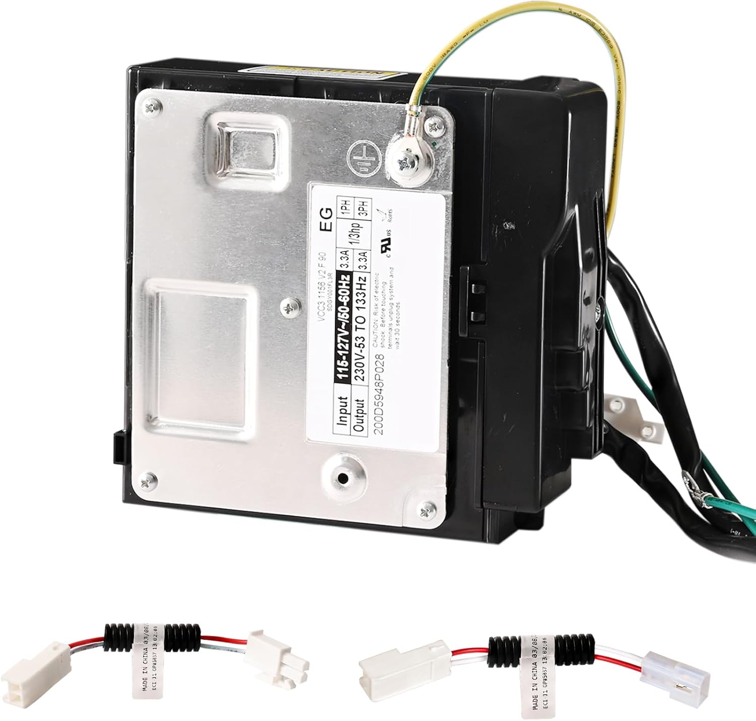 WR49X10283 Inverter Control Board, Compatible with GE Refrigerator, VCC3 1156 K8 F 90, Replace WR55X10490 WR55X10685 WR55X10979 WR55X11029 AP5669522 PS6883663 2677747 Inverter Board