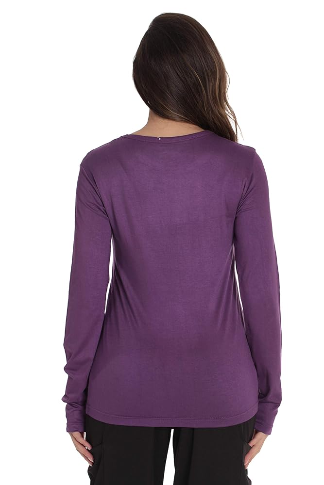 Amazon.com: Just Love Womens Underscrub Top 6799-EGGPLANT-XS