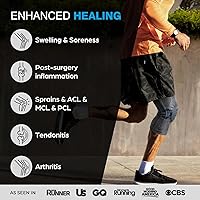 Vista 5 de NEENCA - Rodillera profesional de compresión, tecnología de punto horizontal, grado médico, para desgarro de menisco, ligamento anterior cruzado