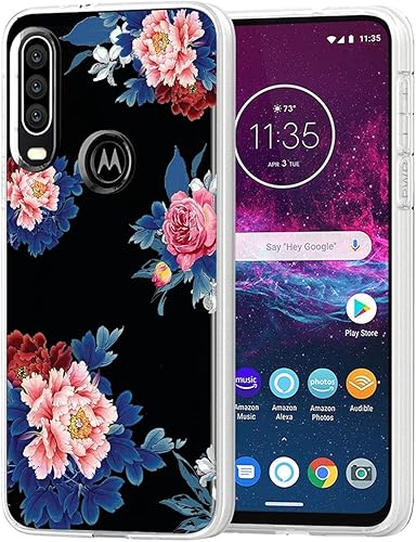 Miniatura 5 de Funda de teléfono para Moto One Action CaseMoto P40 Power para niñas, transparente, delgada, a prueba de golpes, suave y flexible, funda protectora