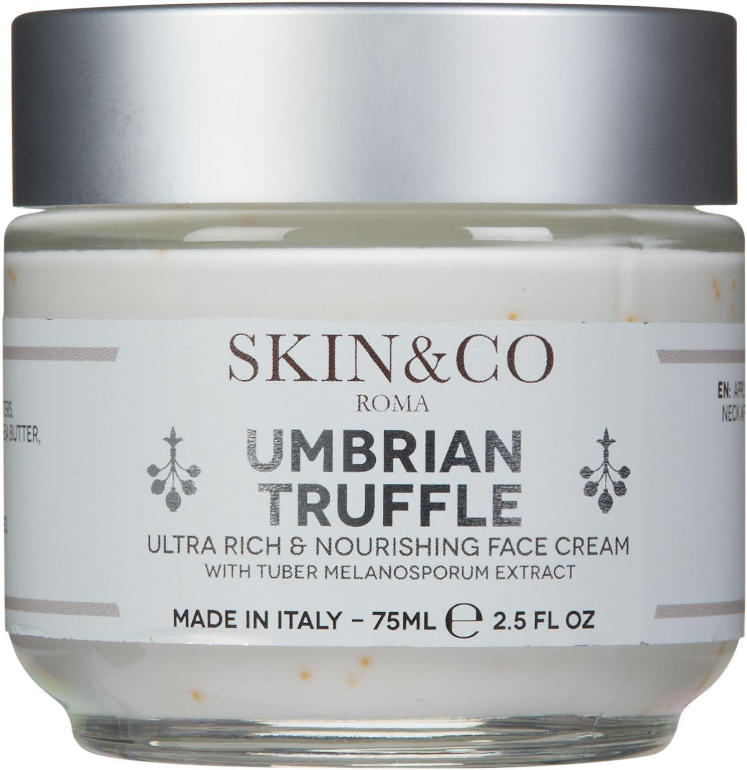 SKIN&CO Roma Umbrian Truffle Face Cream, 2.5 Fl Oz