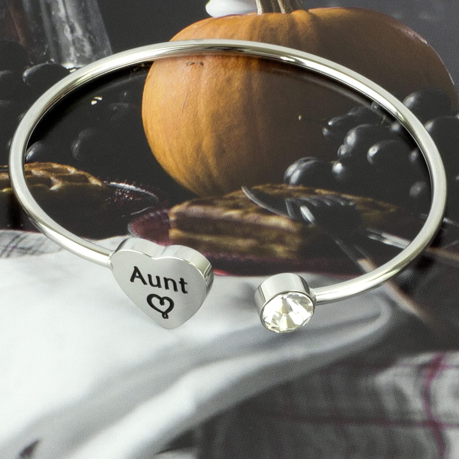 HUTIMY Aunt Gifts Bracelet for Women Auntie Jewelry Aunty Bangle Gift Presents Best Aunt Bracelets - Image 6