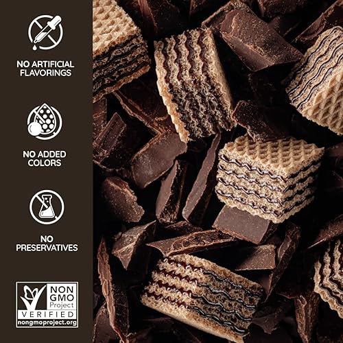 Miniatura 10 de Loacker Quadratini - Galletas de oblea de tamaño bocado de limón  Paquete grande de 1  Obleas crujientes con 4 capas cremosas del mejor relleno de