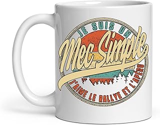 Tasse Je Suis Un Mec Simple J'aime Le Rallye