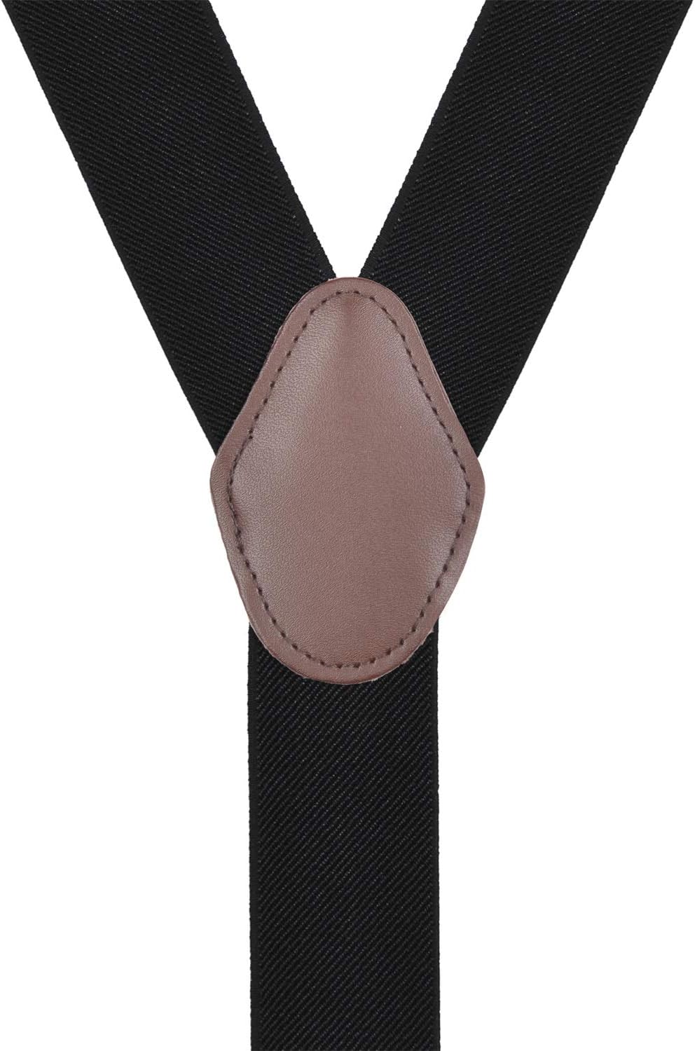 JASLEEN Mens 6 Clip Suspender Y-Back Adjustable Heavy Duty Suit Brice for Casual Fomal Wedding Business - Image 2