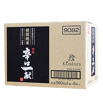 Amazon.co.jp: 黄桜 特別純米 辛口一献 日本酒 京都府 900ml×6本