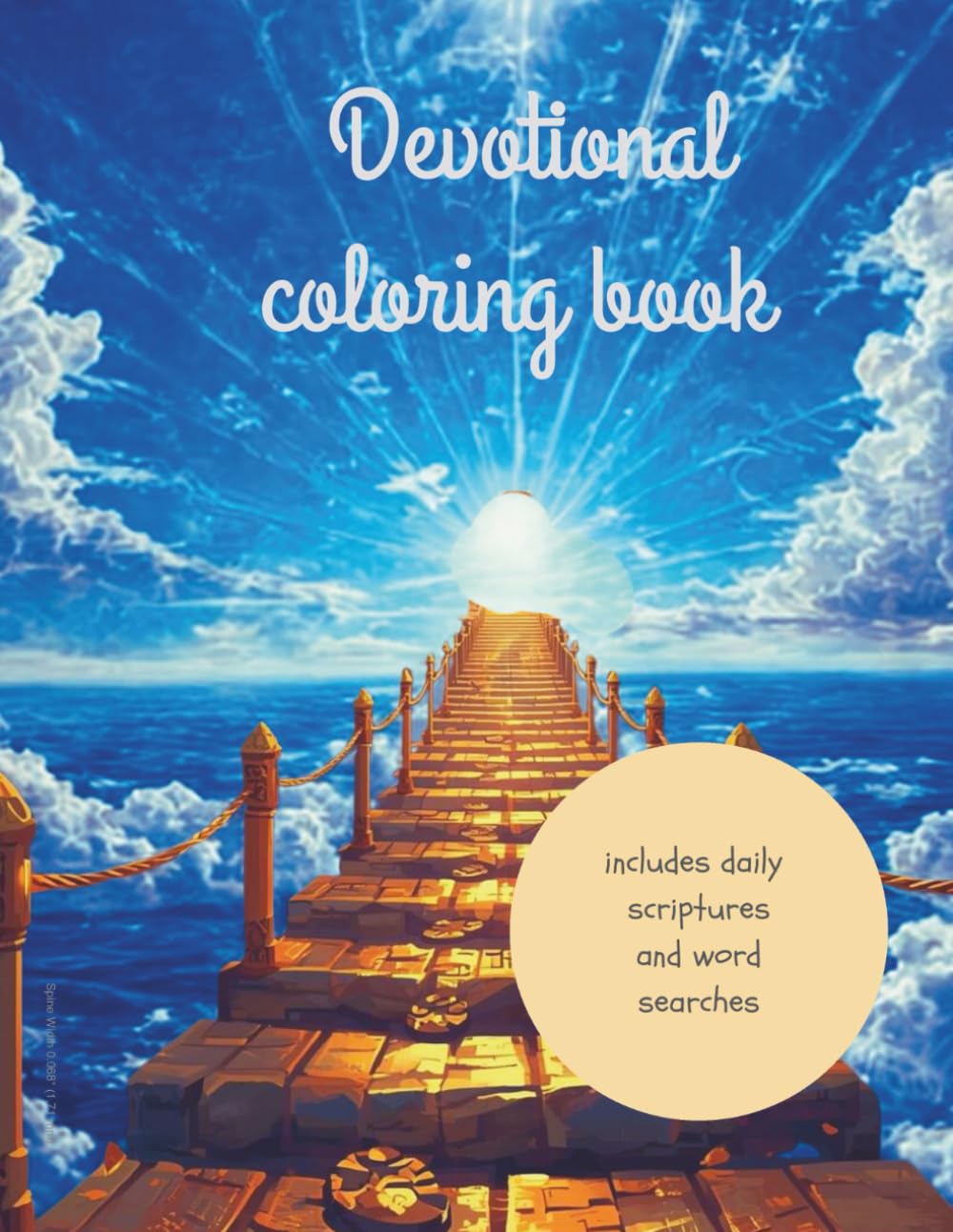 Devotional coloring book