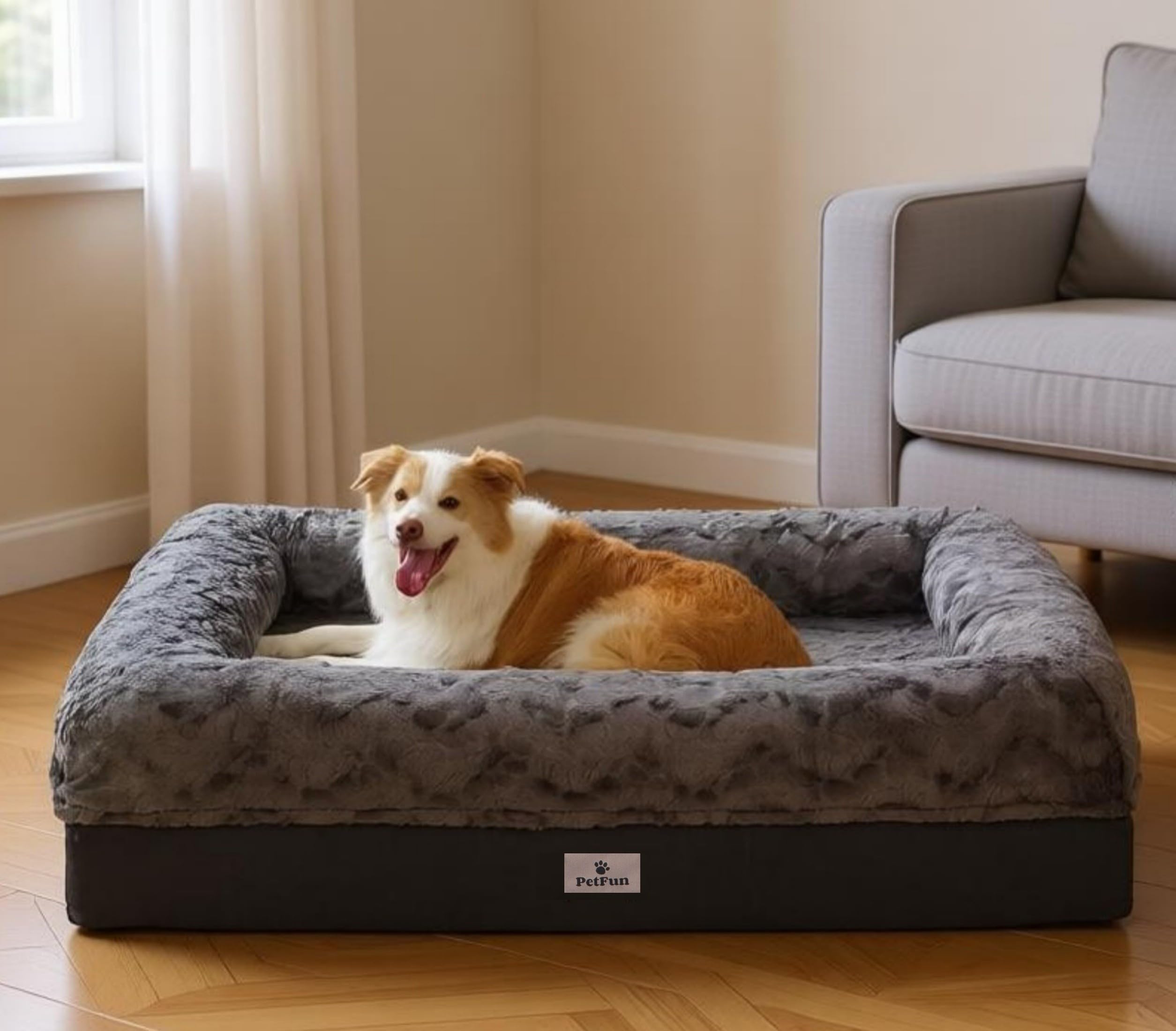 PetFun Memory Foam Dog Bed