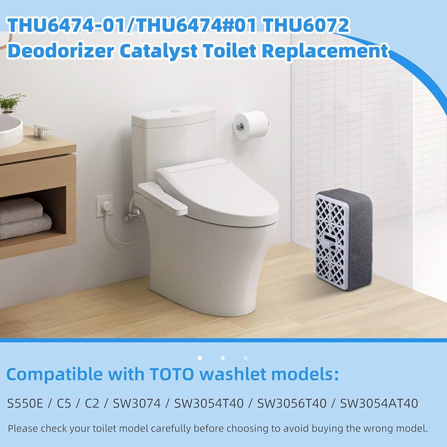 @tt品 Amazon.com: 2 Pack Deodorizer Catalyst for TOTO THU6474-01