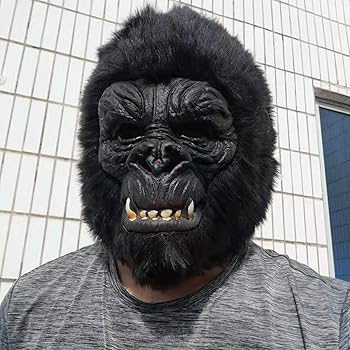 Amazon.co.jp: ゴリラマスク ハロウィン 仮装 業務用品質