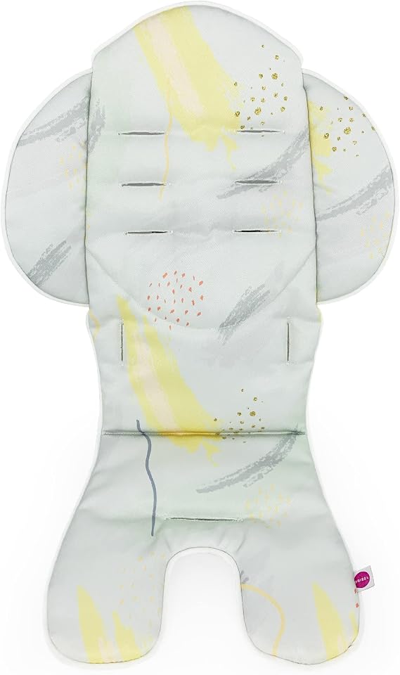 ORIBEL Cocoon Z Seat Liner for Baby High Chair | Soft Cushioned Cotton Padding | Machine Washable & Stain Resistant | Universal Fit for High Chairs & Strollers | Comfortable Infant Seat Cushion