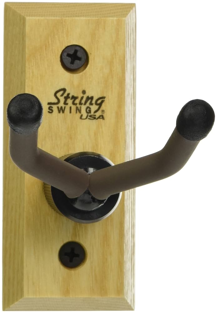 (未使用･未開封品)　String Swing ウクレレ マンドリンハンガー CC01UK-O 7z28pnb Amazon.com: String Swing Wall Mount Ukulele Hanger Hardwood