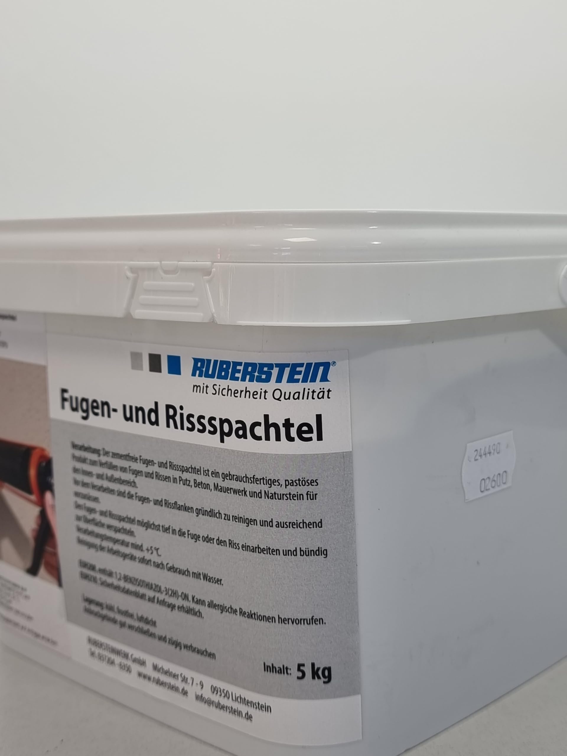 Spachtelmasse Grobspachtel Reparatur Boden Wand Beton Fugen Risse 2K Spachtelmasse Grobspachtel Reparatur Boden Wand Beton Fugen Risse 2K