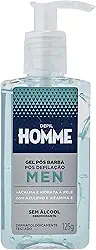 Gel Pós Barba e Pós Depilação Masculino, Depil Homme, 125G
