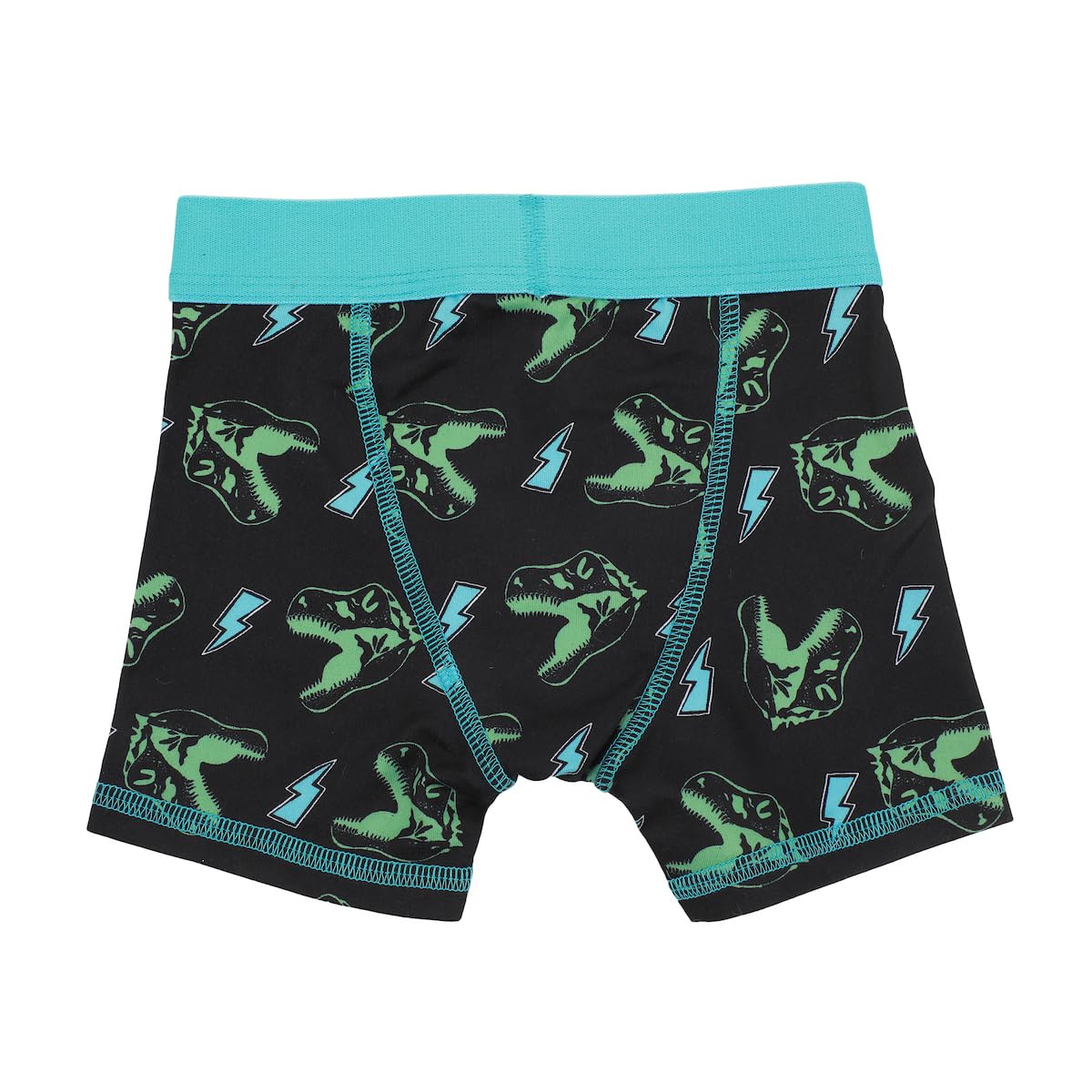 Bioworld Dinosaur AOP - Boxer da bambino, confezione da 5, taglie 2T-5T