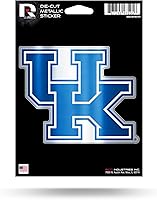 Vista 44 de Rico Industries NCAA - Calcomanía metálica troquelada de 5 x 7 pulgadas (decoración automática o para el hogar)