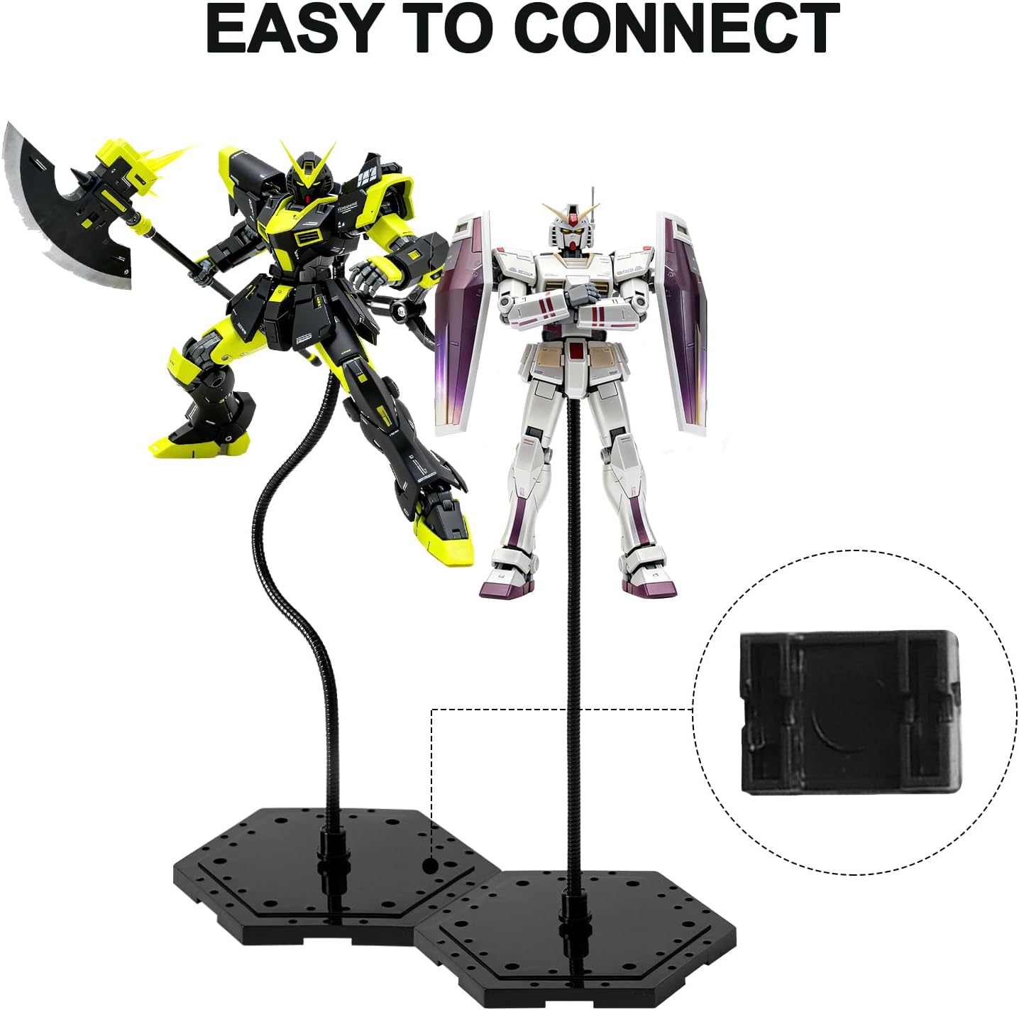 eZAKKA Action Figure Stand for 1/6 1/9 1/12 Scale Figures image 5
