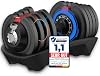 DH FitLife Verstellbare Kurzhantel 18/24 kg 12 Gewichtsstufen 12 in 1 Hantel Einzelhantel oder Hantelset Adjustable Dumbbell für Krafttraining zuhause