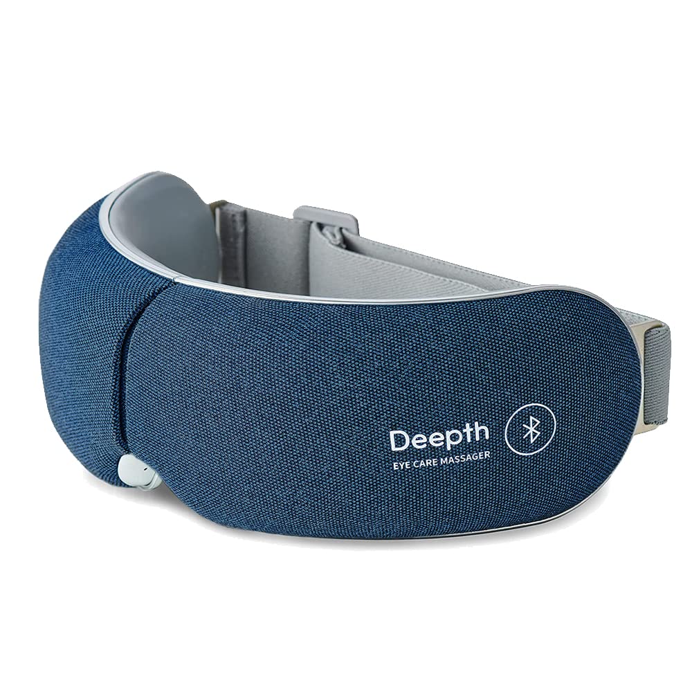 Eye Care Massager with Heat, Vibration and Air Compression, Bluetooth Connected, Suitable for Dry Eye, Eye Strain, Eye Fatigue Relief & Better Sleep